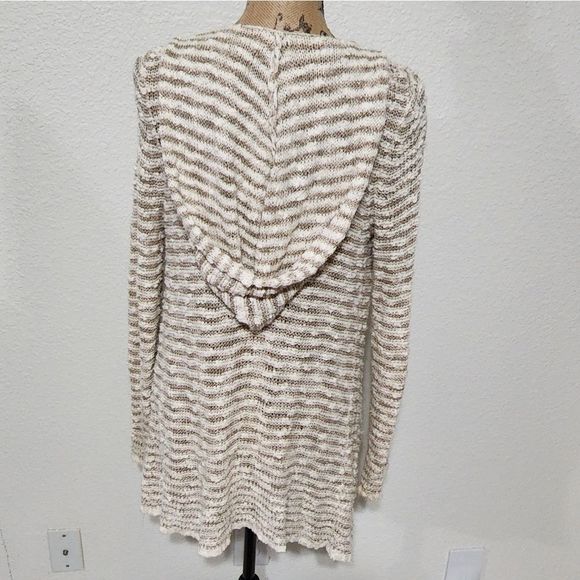 Anthropologie  x moth nubby long hooded sweater tunic disaster size small‎ - Picture 2 of 7